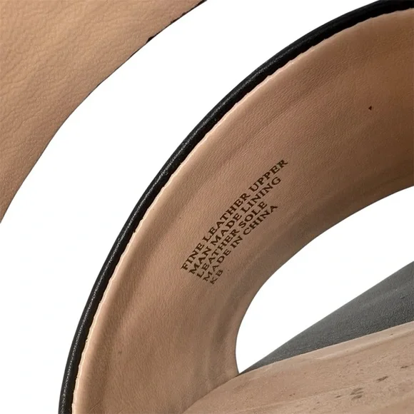 Charles David Siamese Banded Slide Sandals Black Women’s size 10 - Picture 13 of 15